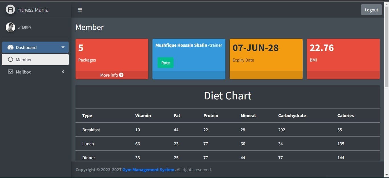 Gym Management System